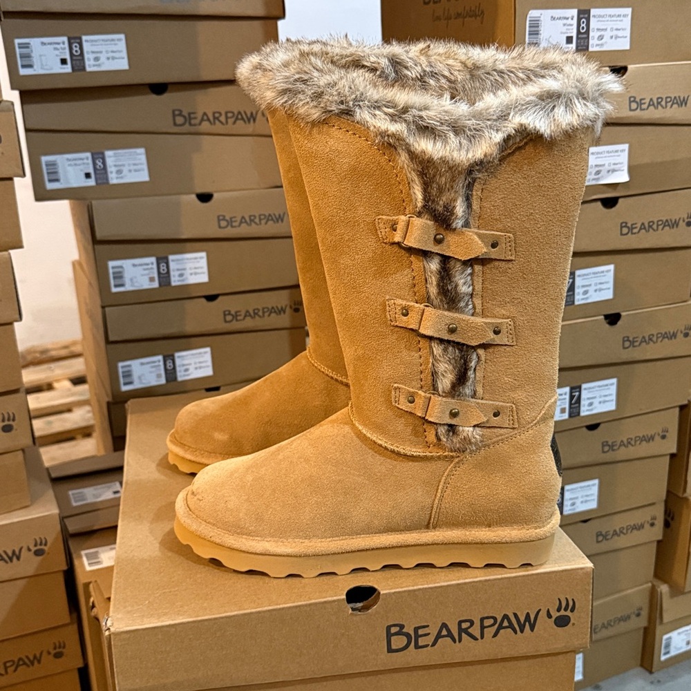BEARPAW EMERY BOOTS - Iced Coffee